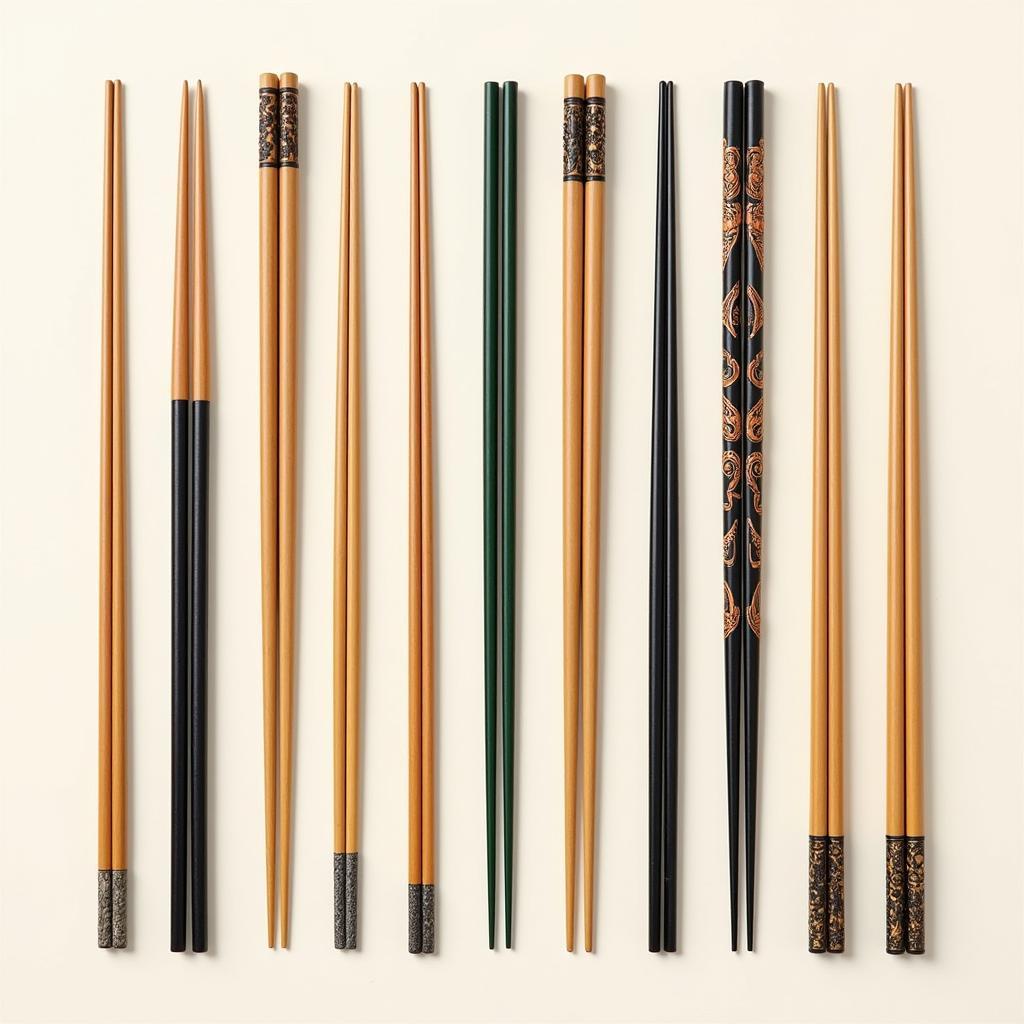 Different Types of Chopsticks in Asian Cuisine