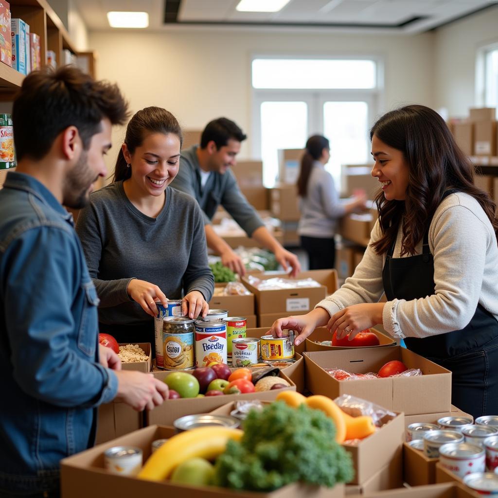 Church Food Pantry Volunteers