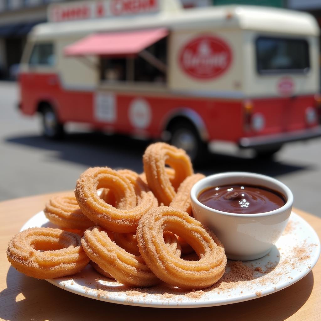 Churros with Classic Chocolate Dip