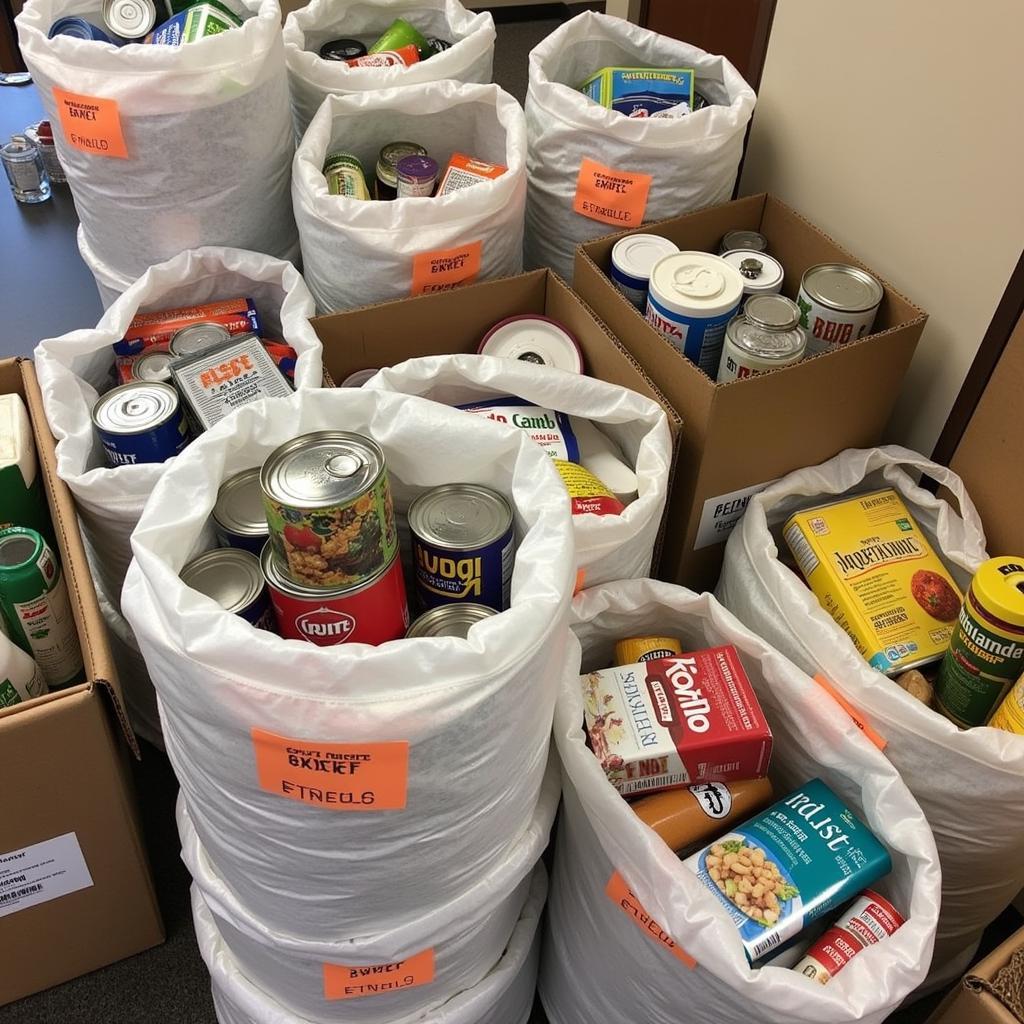 Community Donations at Citrus Heights Food Bank