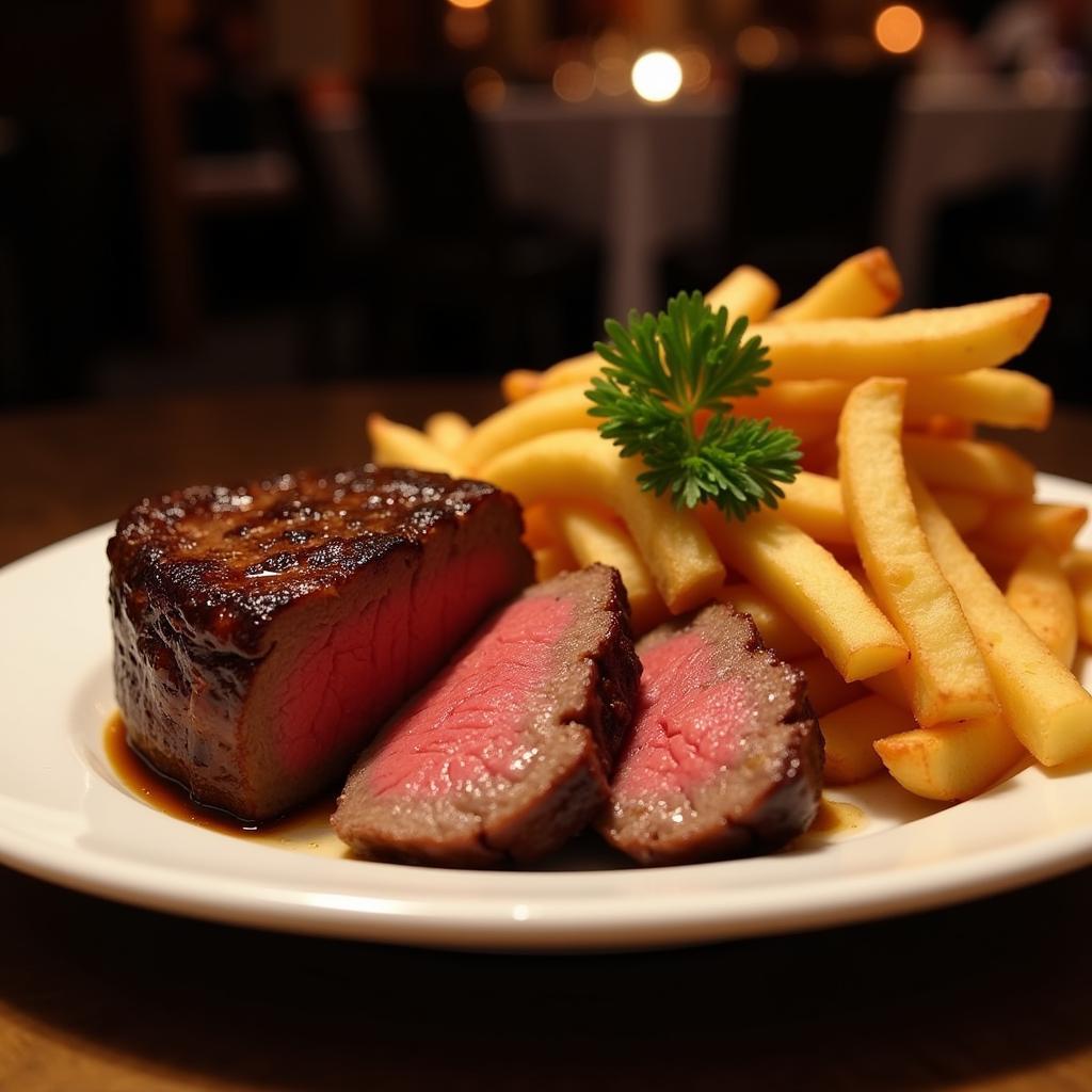 Classic French Cuisine: Steak Frites