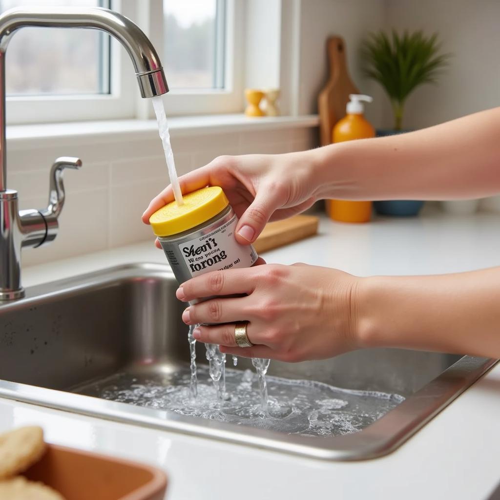 Cleaning an 8 oz Thermos Food Jar