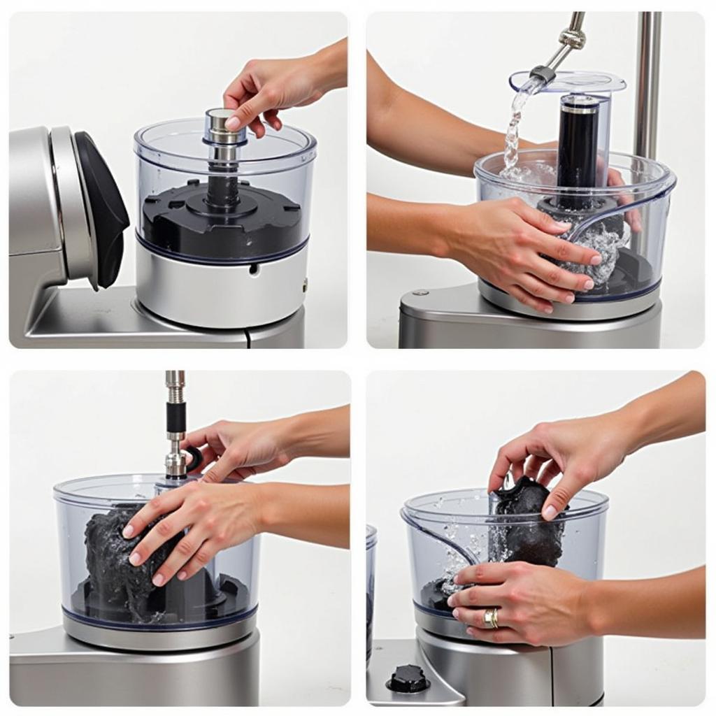 Cleaning A Commercial Food Processor