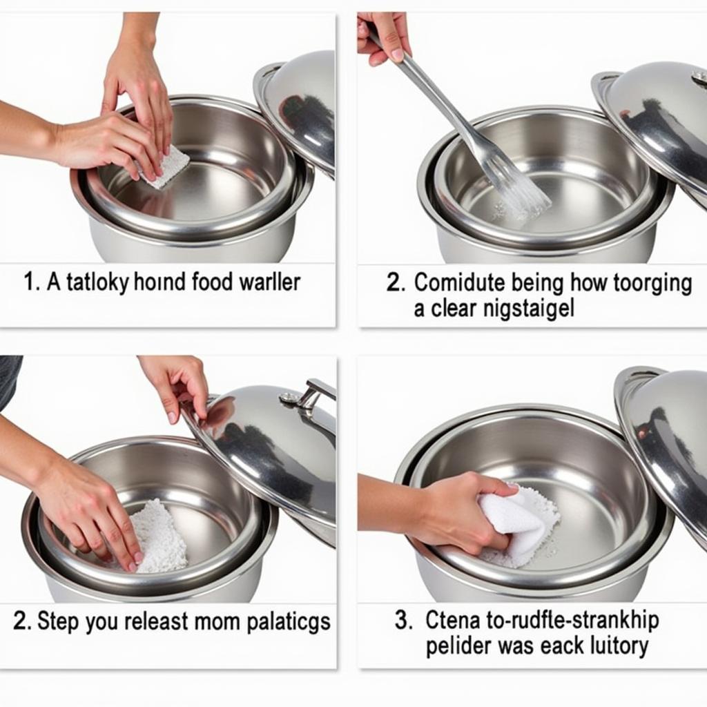 Cleaning a Round Food Warmer