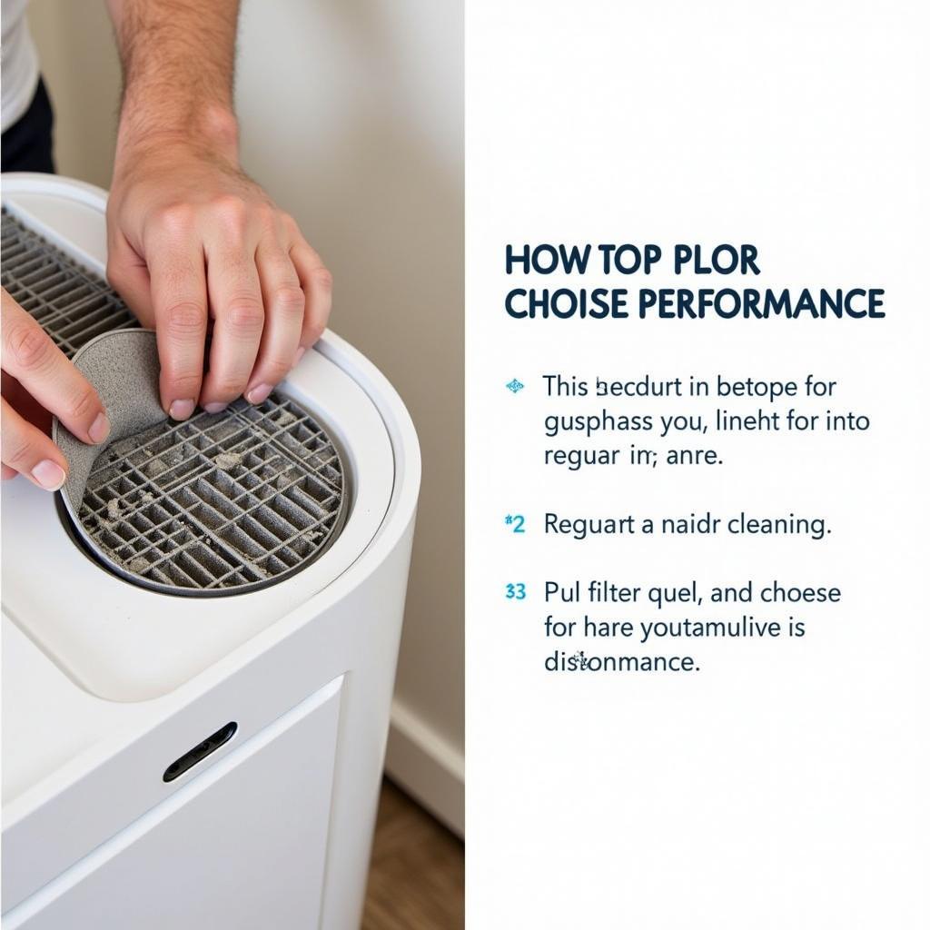 Cleaning a Dehumidifier Filter