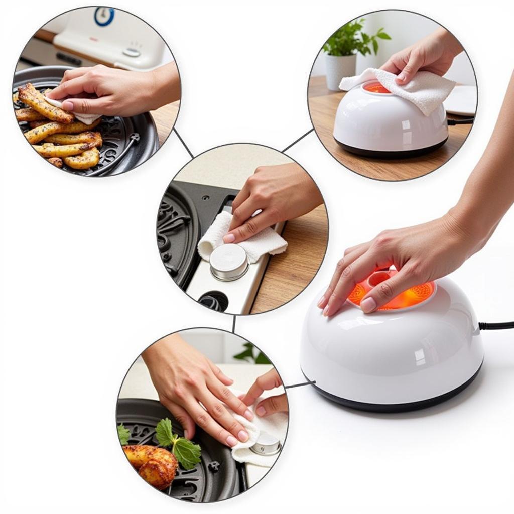 Cleaning a Food Lamp Warmer for Optimal Performance