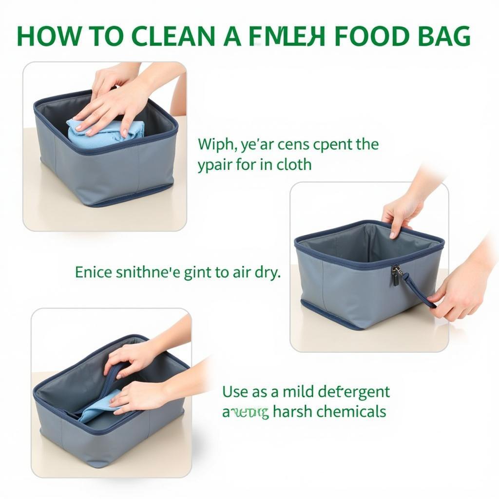 Cleaning Your Insulated Food Bag