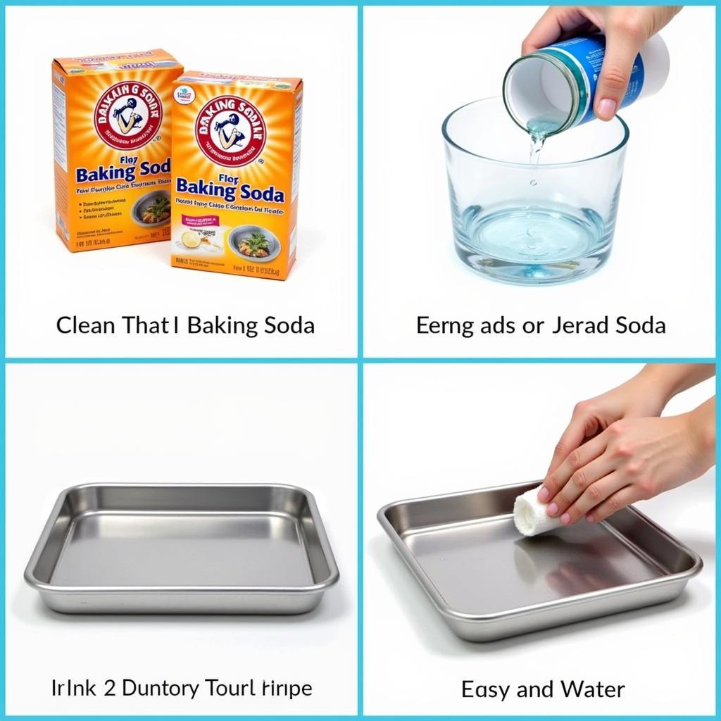 Cleaning Metal Food Trays