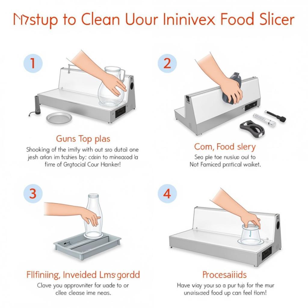 Cleaning a Univex Food Slicer