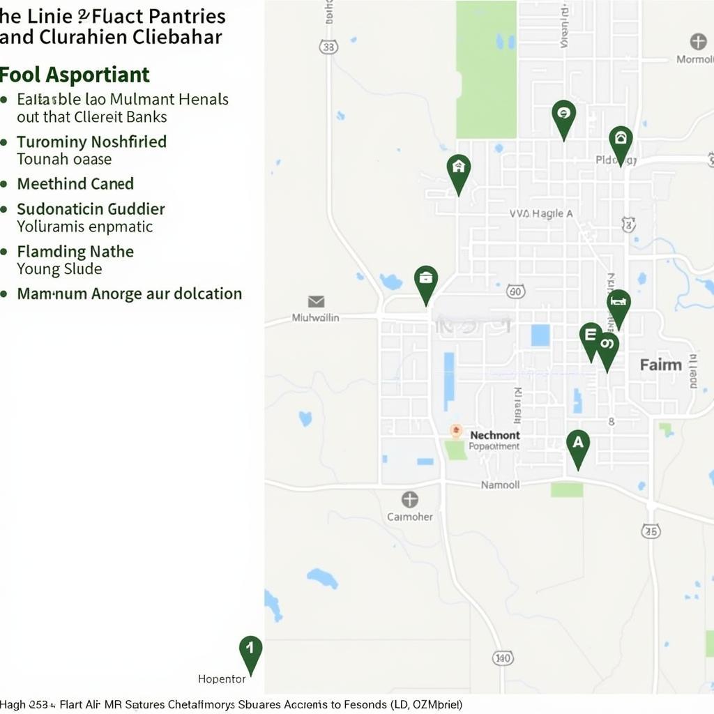 Clermont FL Food Pantry Locations Map