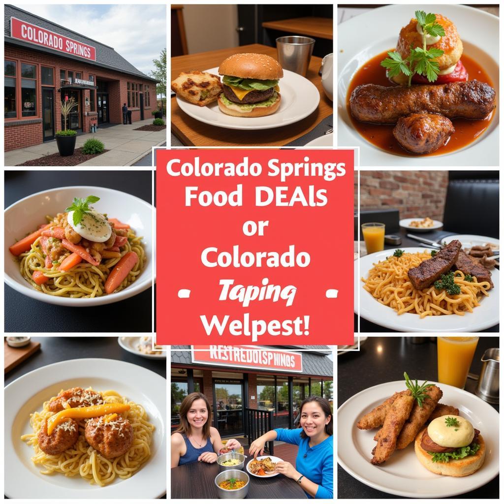 Colorado Springs Restaurants Offering Food Deals