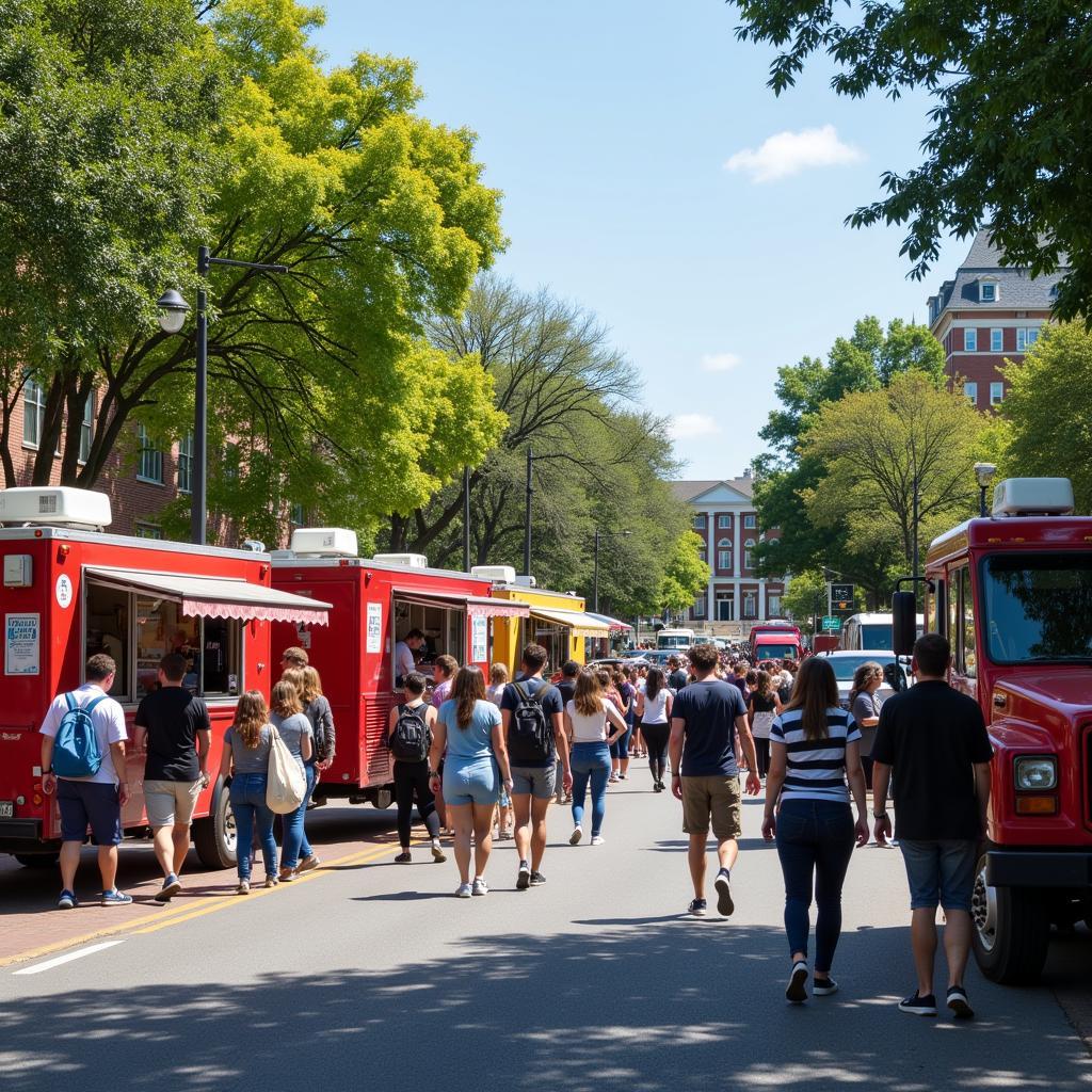 Ideal Food Truck Locations in Columbia, SC