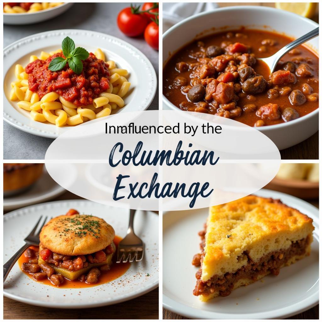 Columbian Exchange Fusion Dishes in Modern Cuisine