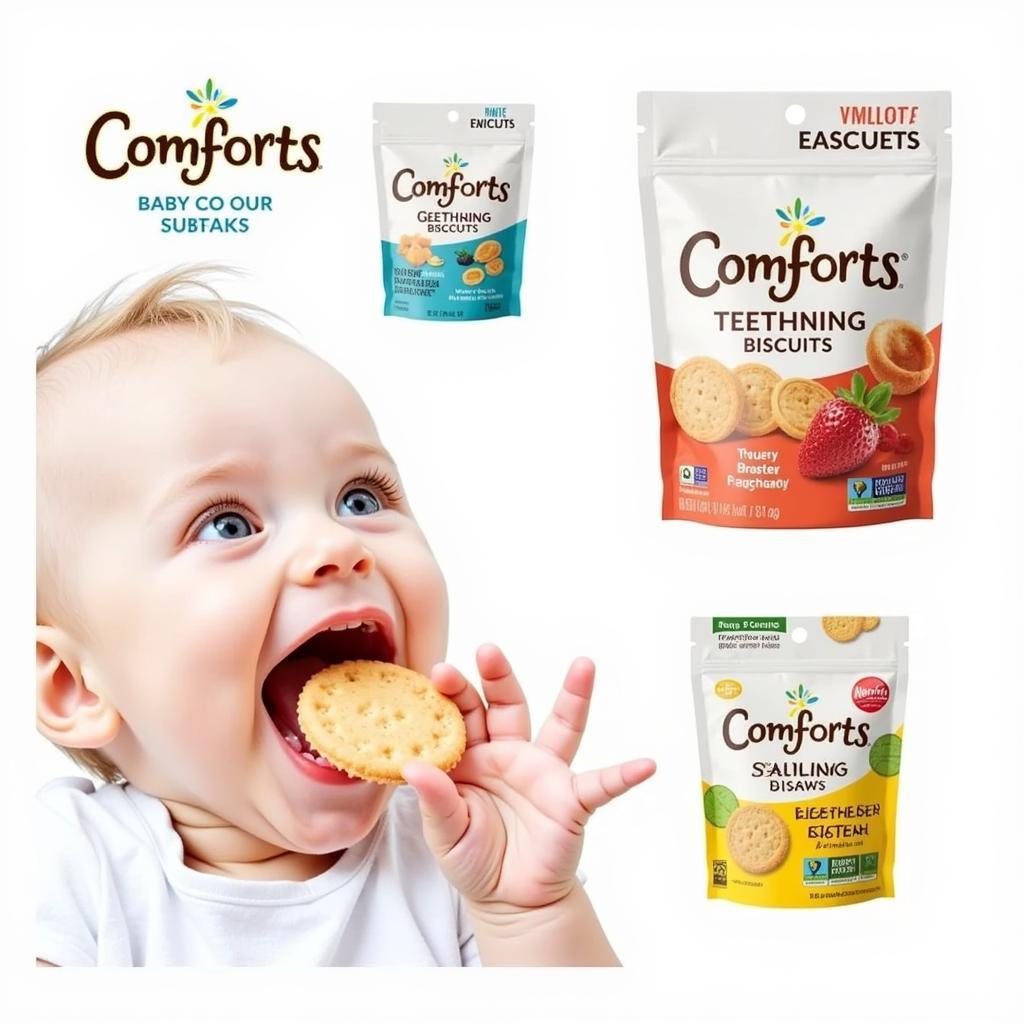 Comforts Baby Food Snacks for Teething: Soothing and Nutritious Choices