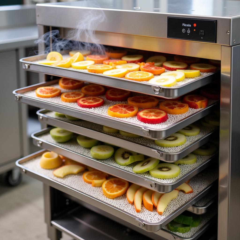 Commercial Food Dehydrator Drying Fruits and Vegetables