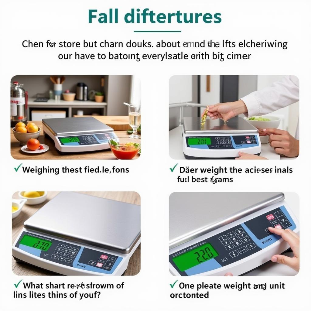 Commercial Food Scale Features: Capacity, Durability, Readability