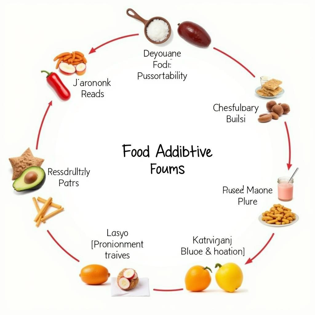 Common Food Additive Letters and Examples