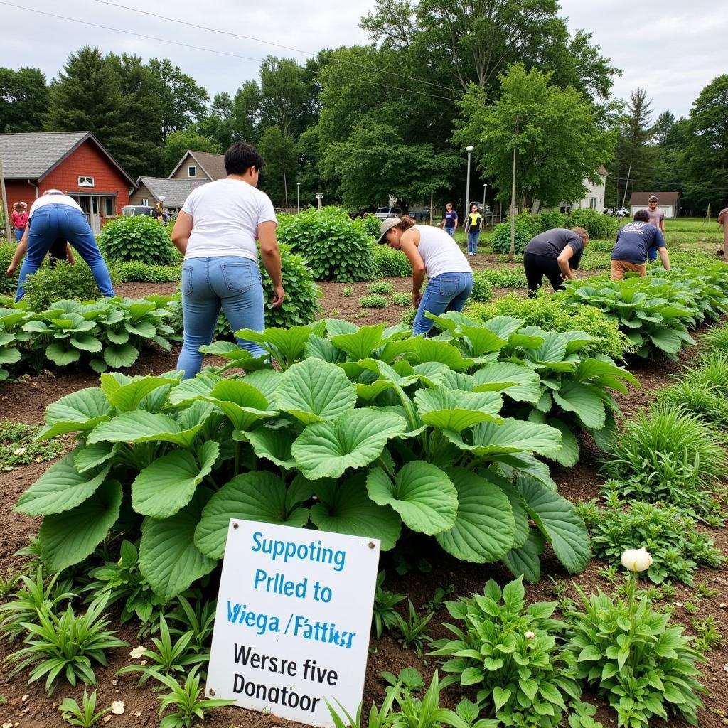 Community Garden Supported by Food for Others 5k Donations