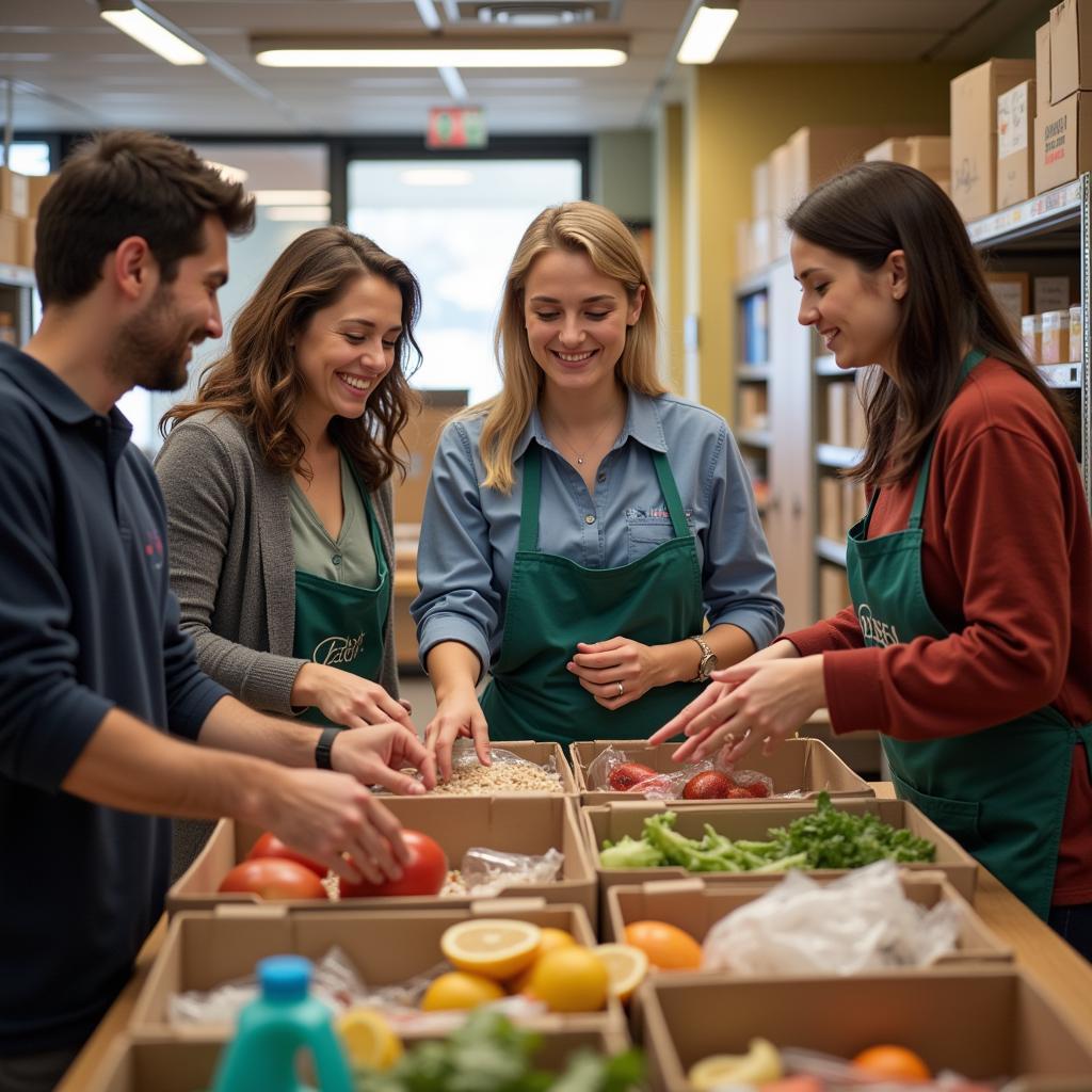 Community Support at a Quincy Food Pantry