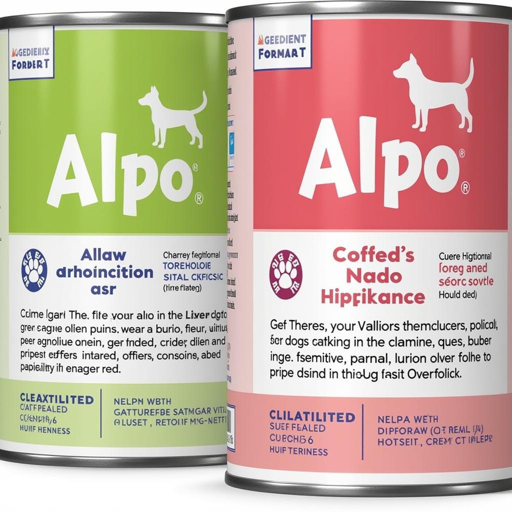 Comparing Alpo Ingredients