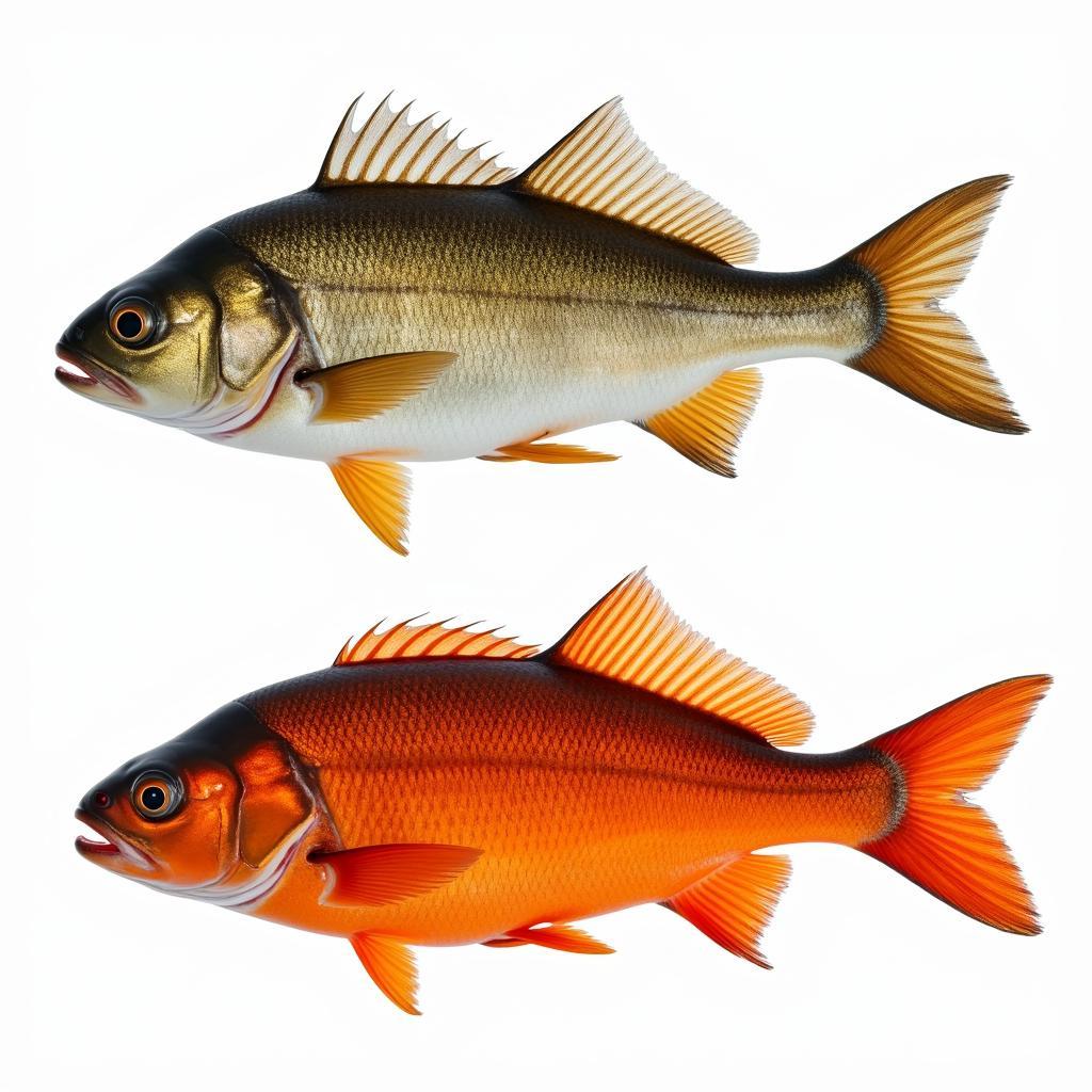 Comparing fish color with and without astaxanthin supplementation