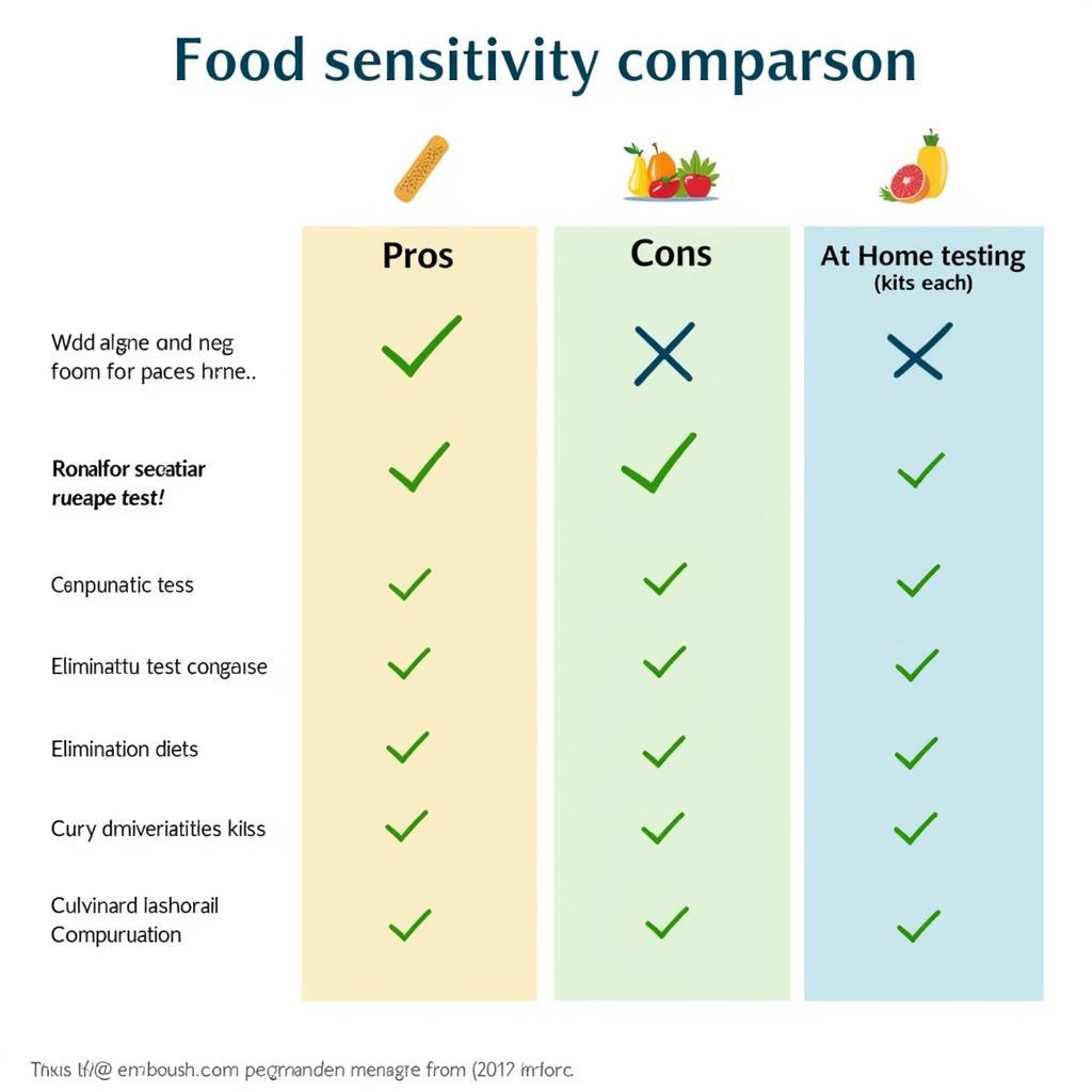 Comparing Food Sensitivity Tests Available in Austin