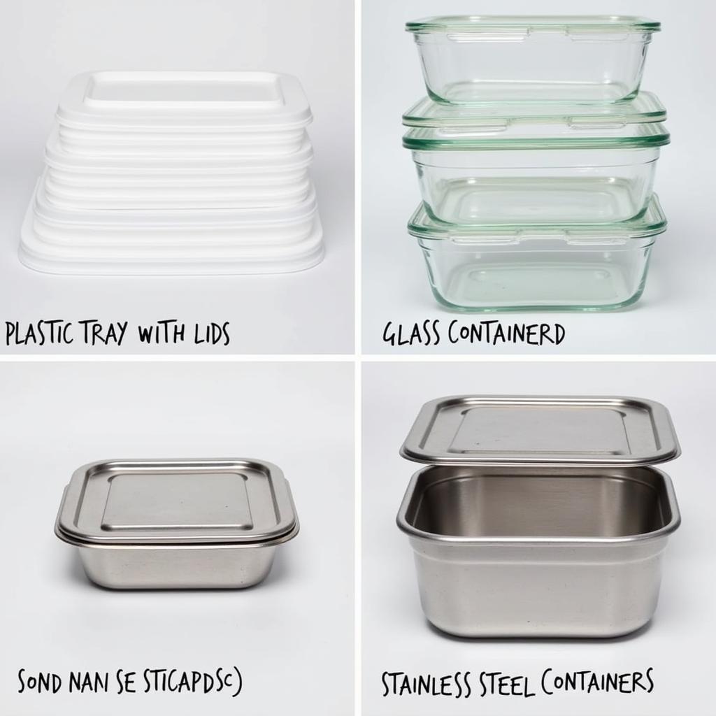 Comparing Food Storage Options: Plastic, Glass and Stainless Steel