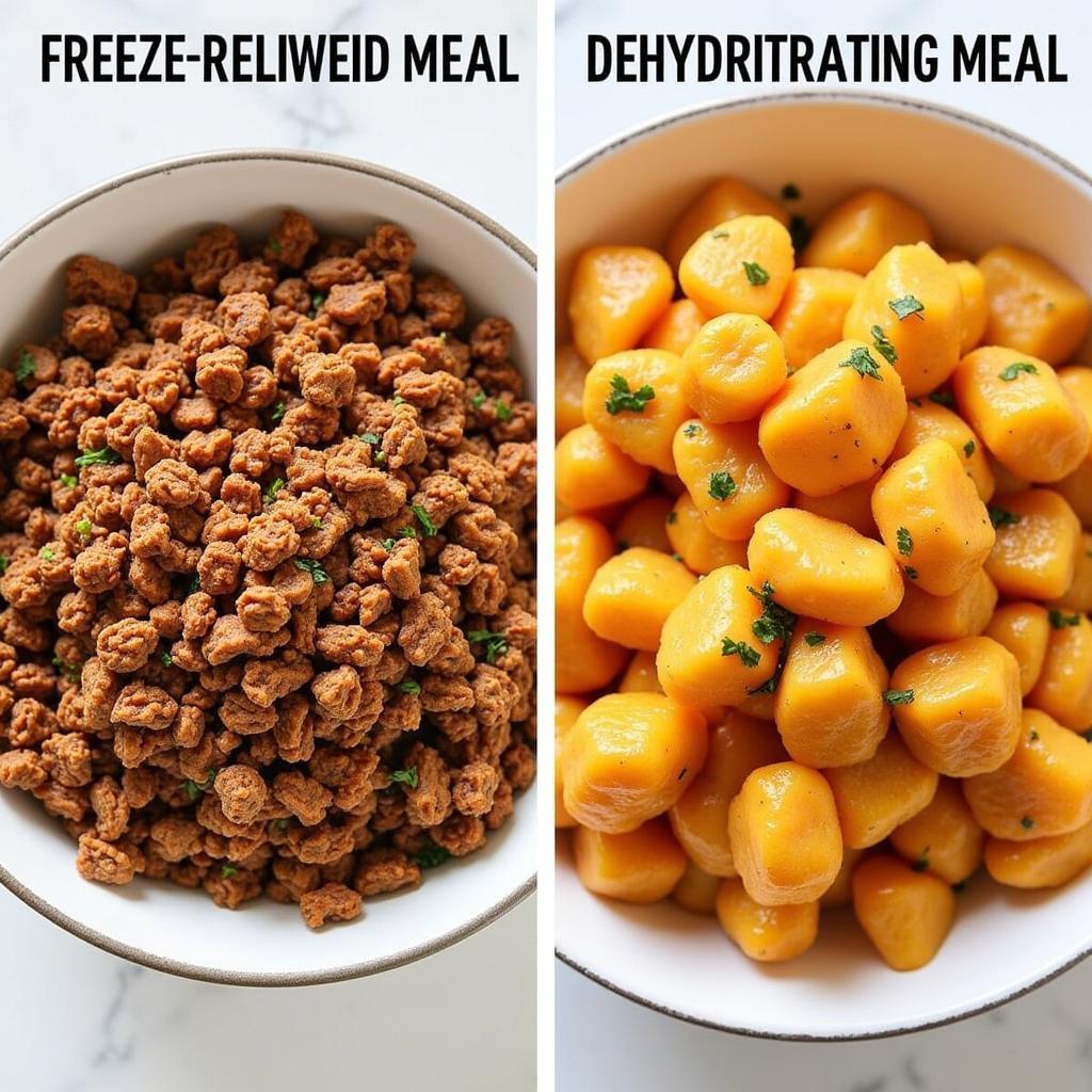 Comparison of Freeze-Dried and Dehydrated Backpacking Meals