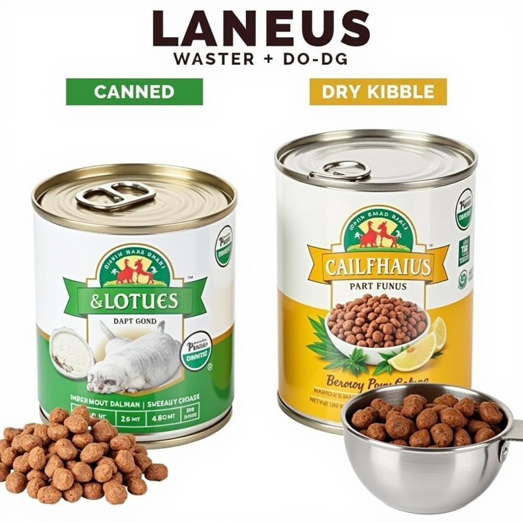 Comparing Lotus Canned and Dry Dog Food