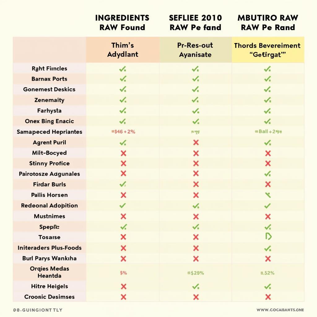 Comparing Raw Dog Food Brands