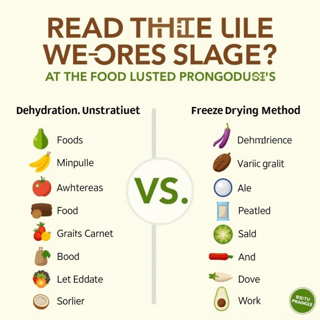 Shelf Life Comparison: Dehydrated vs Freeze Dried Foods