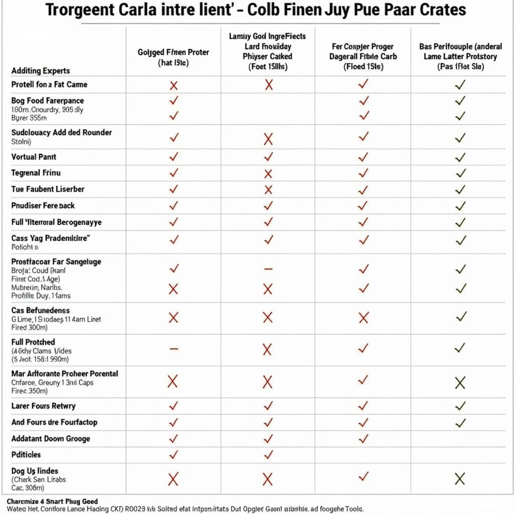 Comparison of Solid Gold Lamb Dog Food with Other Brands