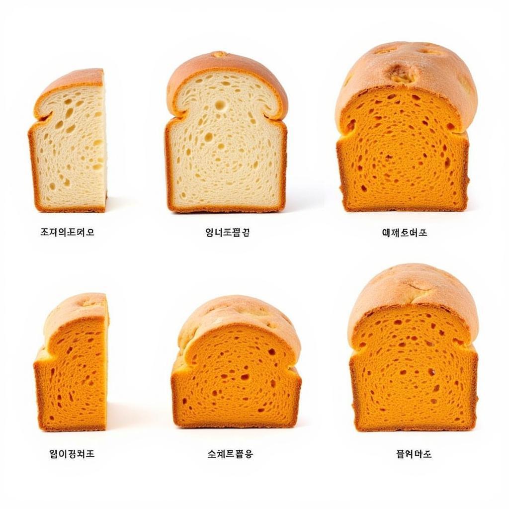 A side-by-side comparison of Daedoo's Real Sweet Potato Bread with other sweet potato bread brands, highlighting differences in texture, color, and ingredients.