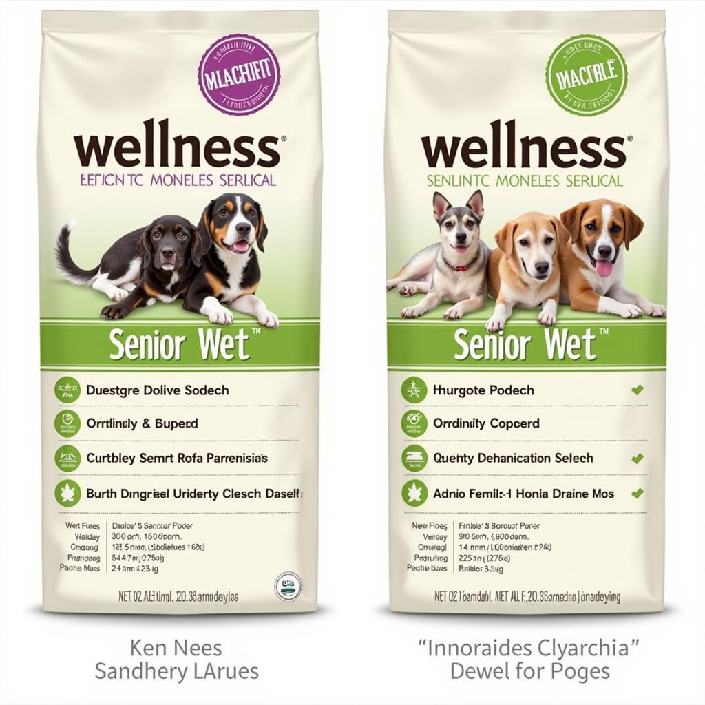 Comparing Wet Dog Food Labels for Senior Dogs