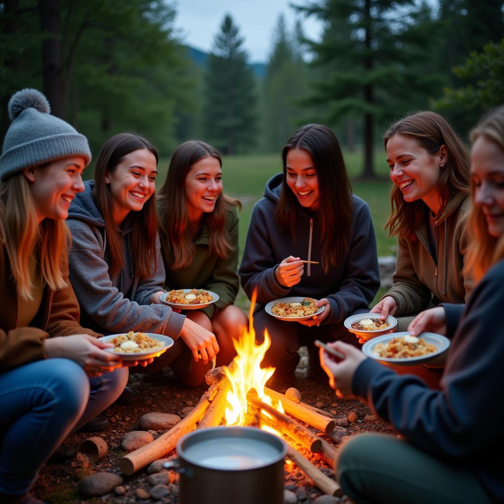 Convenient and Ready-to-Eat Camping Meals