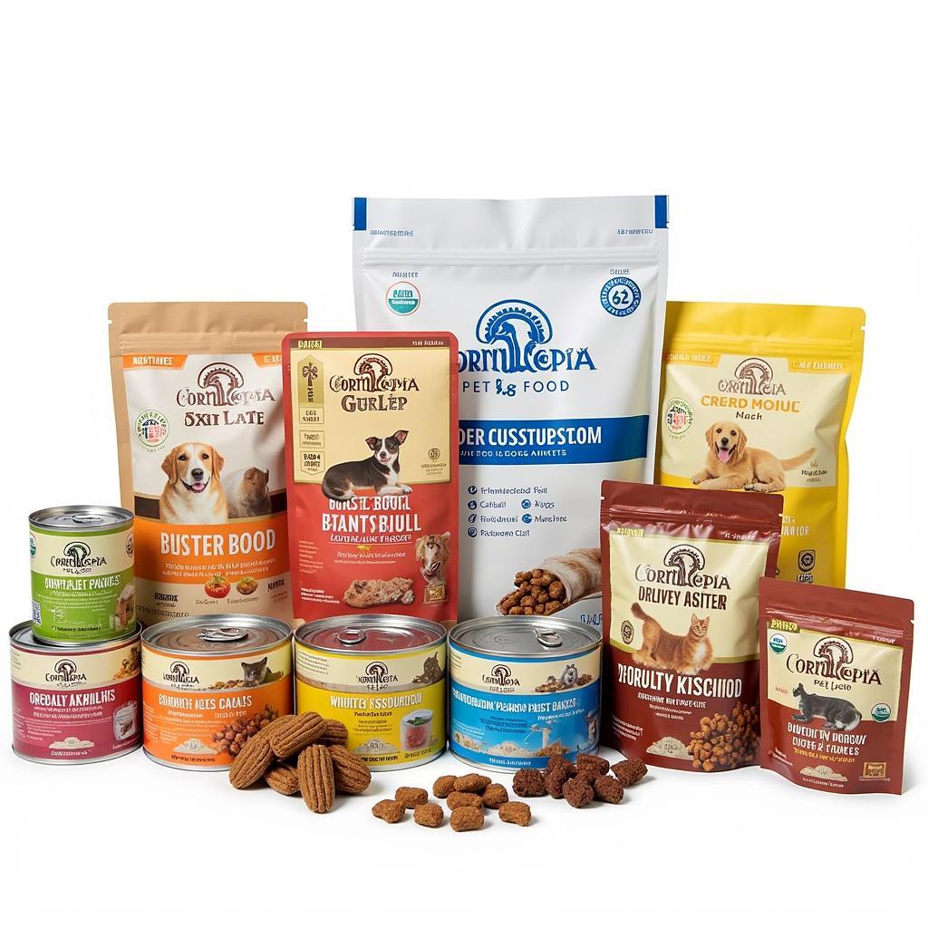 Cornucopia Pet Food Product Variety