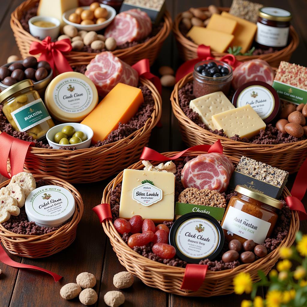 Corporate Food Gifts: Gourmet Baskets Filled with Delicacies