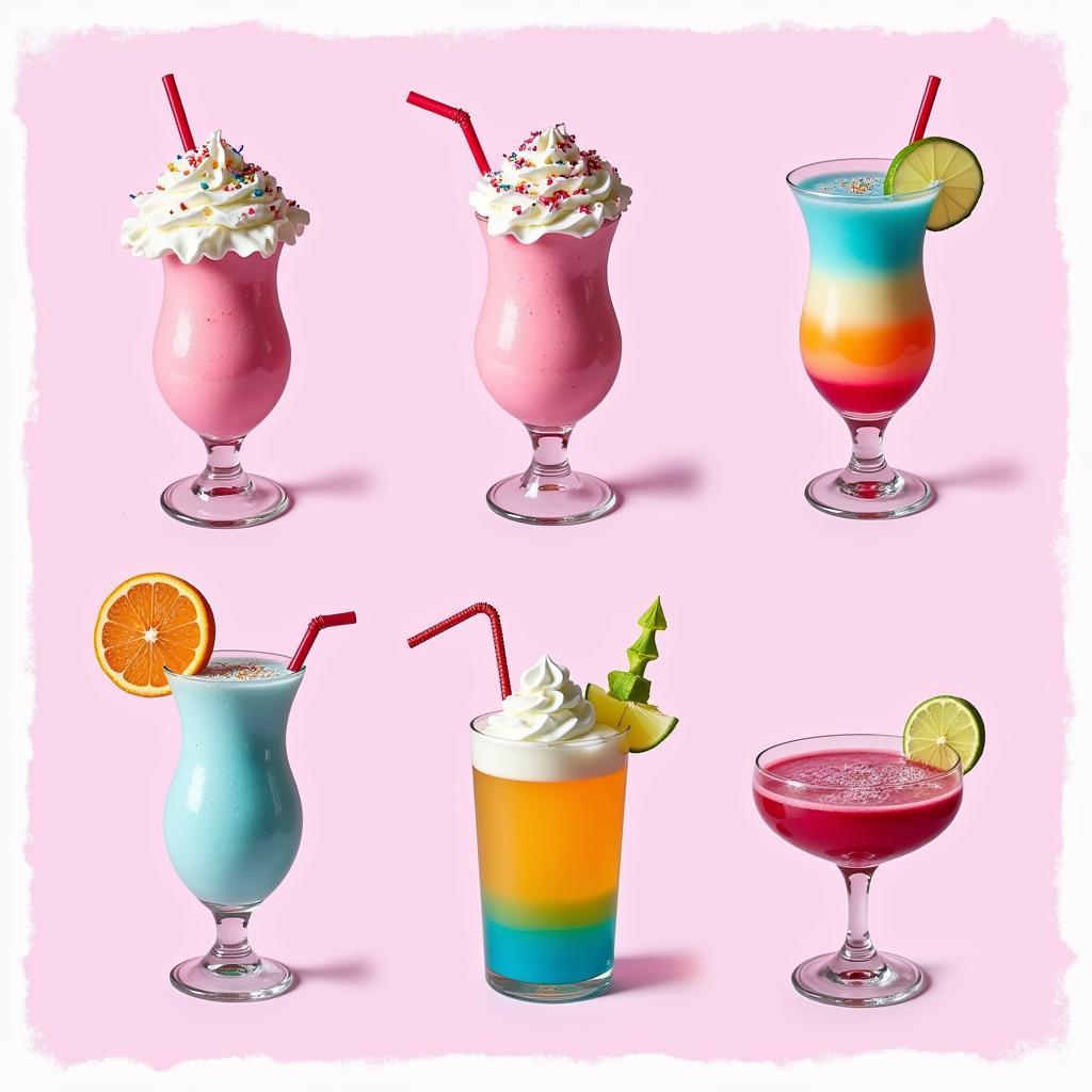 Cotton Candy Flavored Drinks: Milkshakes, Smoothies, and Cocktails