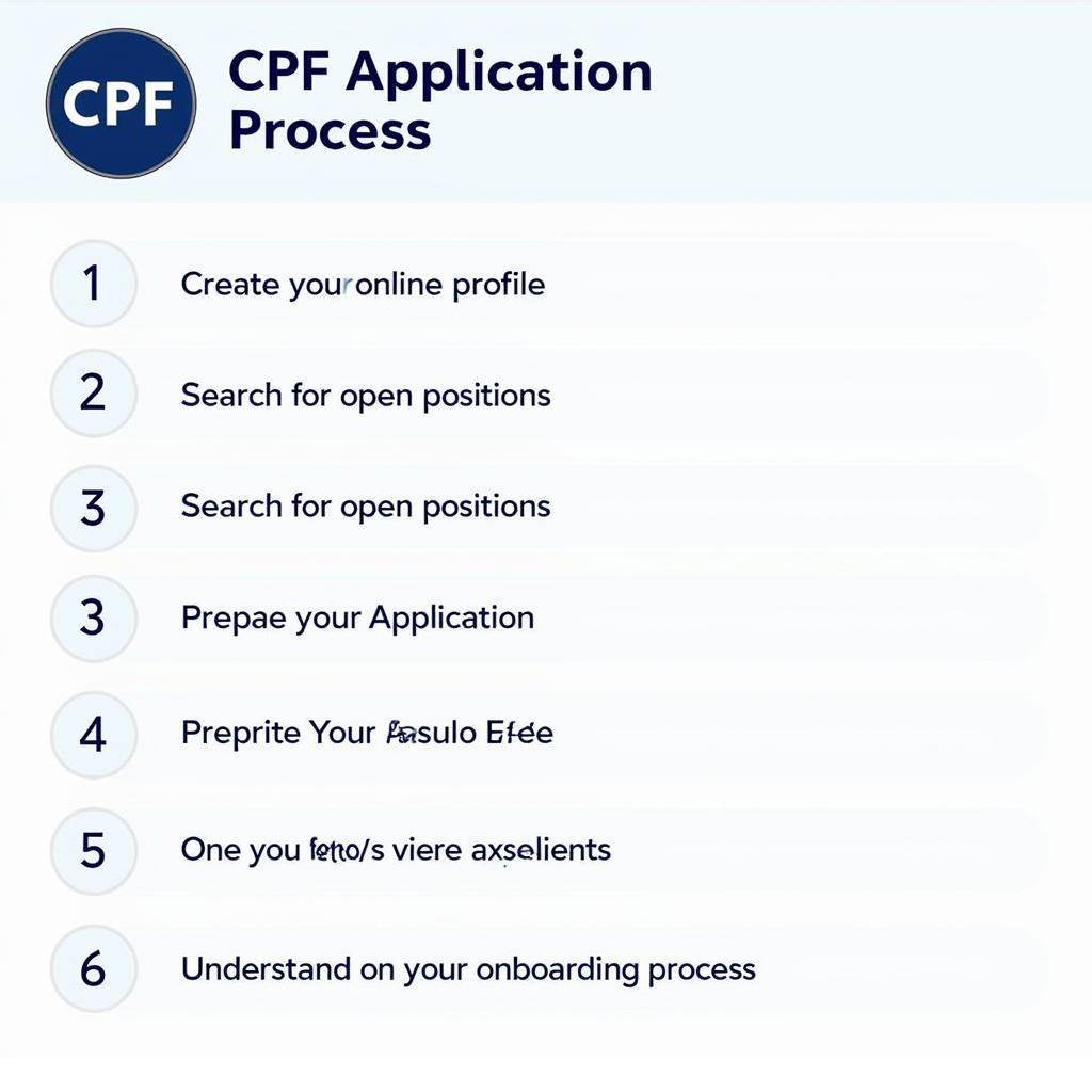 Navigating the CPF Application Process