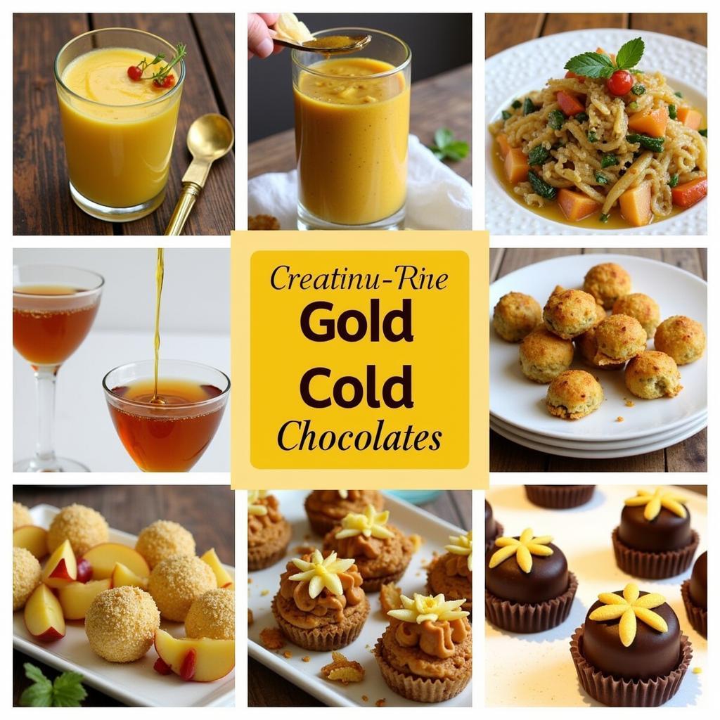 Creative Uses of Gold Food Color