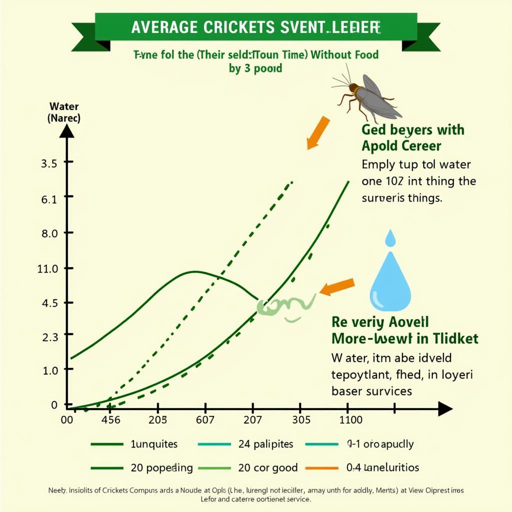 Cricket Survival Time Without Food