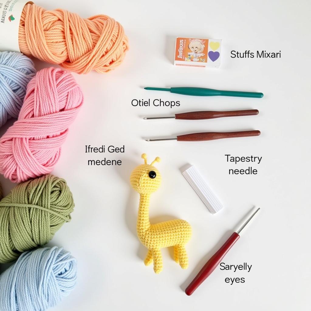 Crochet Food Animals Starter Kit