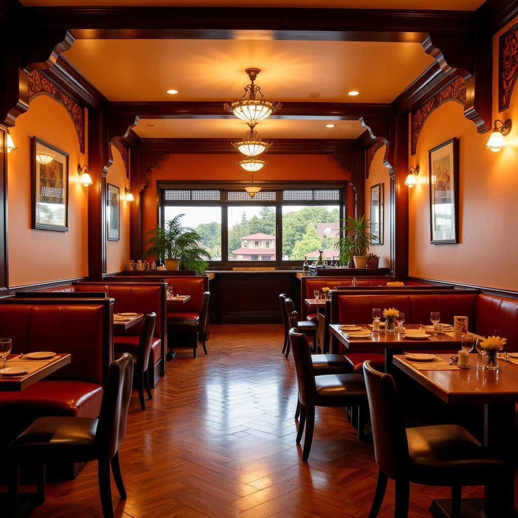 Cromwell Chinese Restaurant Interior