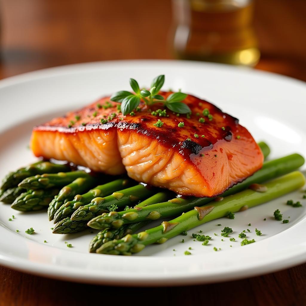 Crown Royal Maple Glazed Salmon Recipe