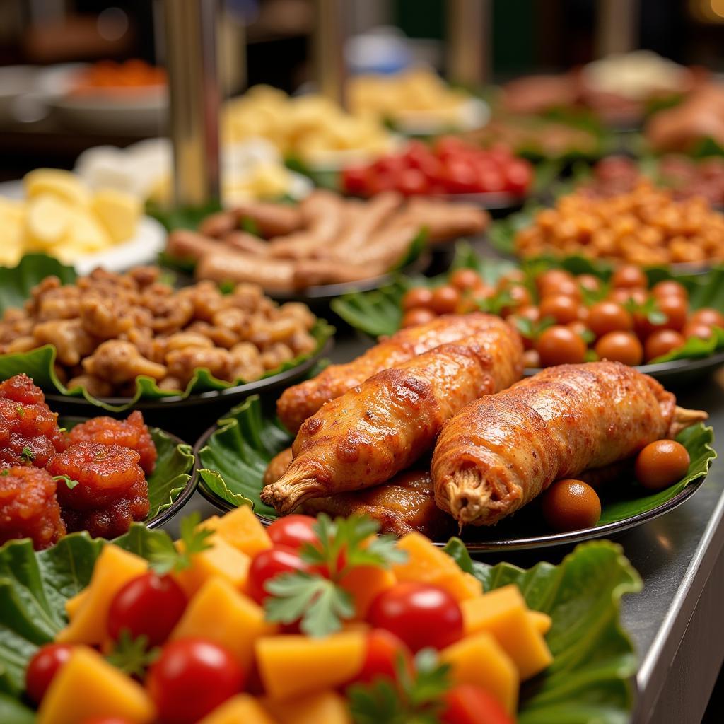 Crowne Plaza Hotel Food Buffet