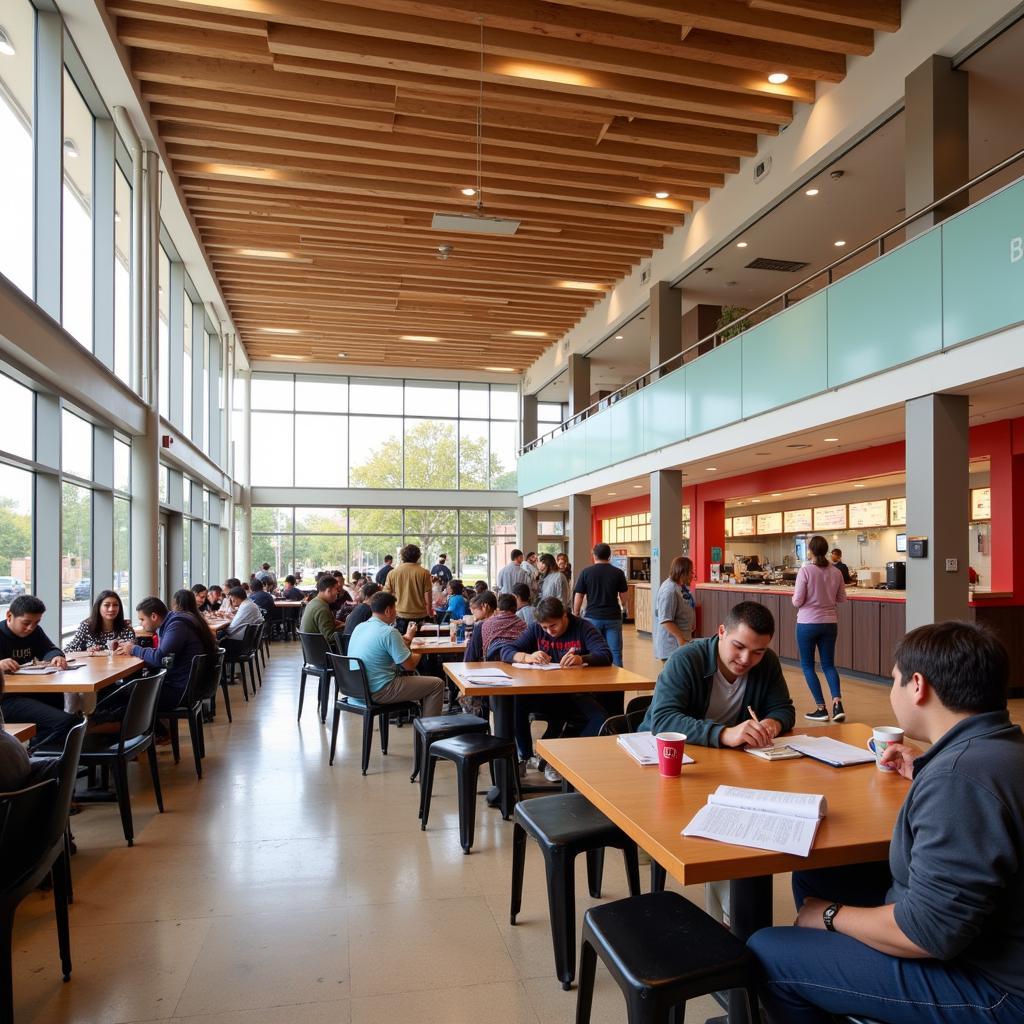 Social Scene at CSUDH Food Court