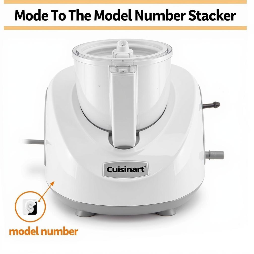 Finding the Cuisinart Food Processor Model Number