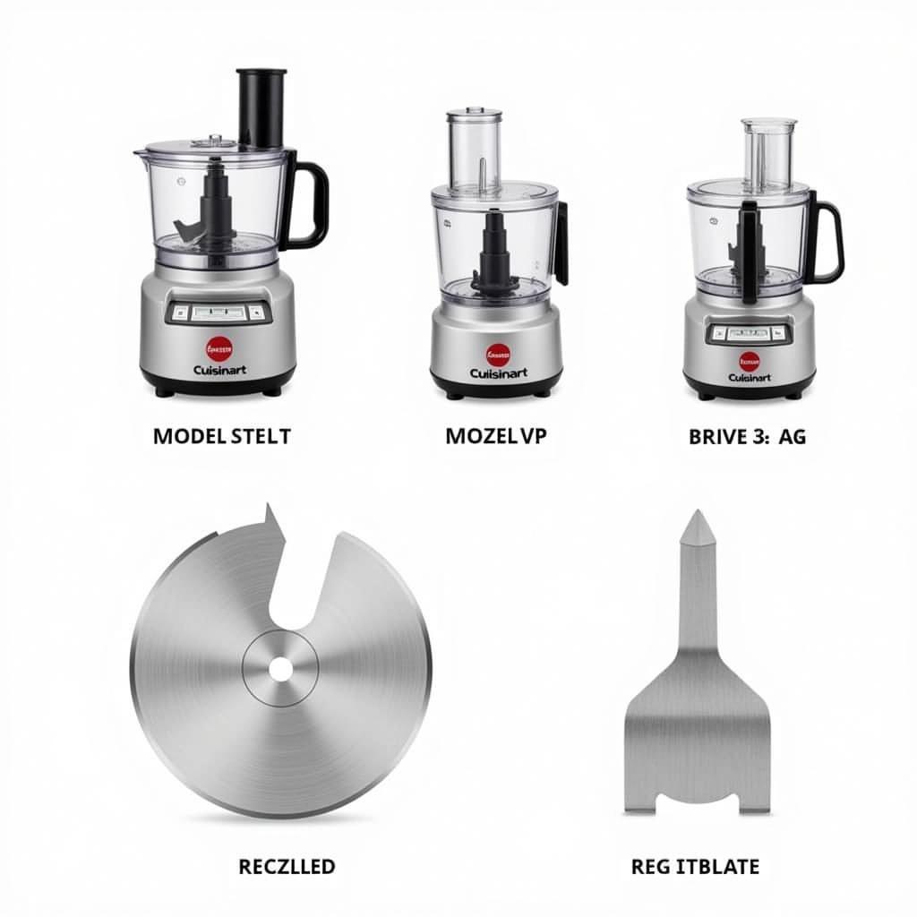 Cuisinart Food Processor Models Affected by the Recall