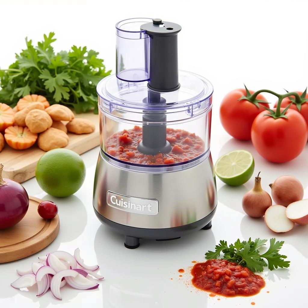 Making Salsa in the Cuisinart Mini-Prep 3 Cup Food Processor