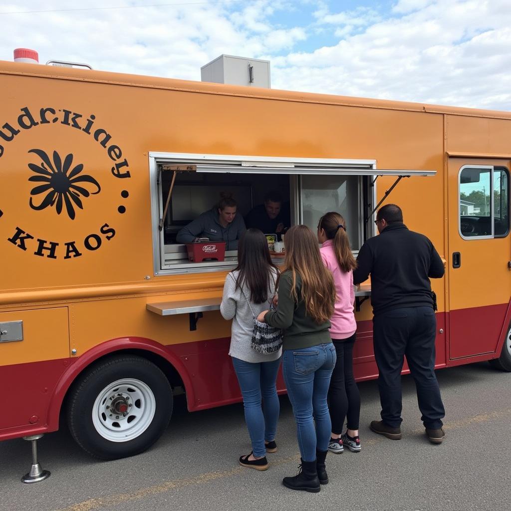 Culinary Khaos food truck exterior view